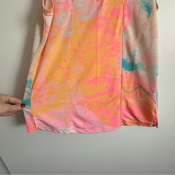 JAMIE SADOCK Lava Print in Yum Yum- Sleeveless Top Athletic Golf Women’s XS - Picture 4 of 9